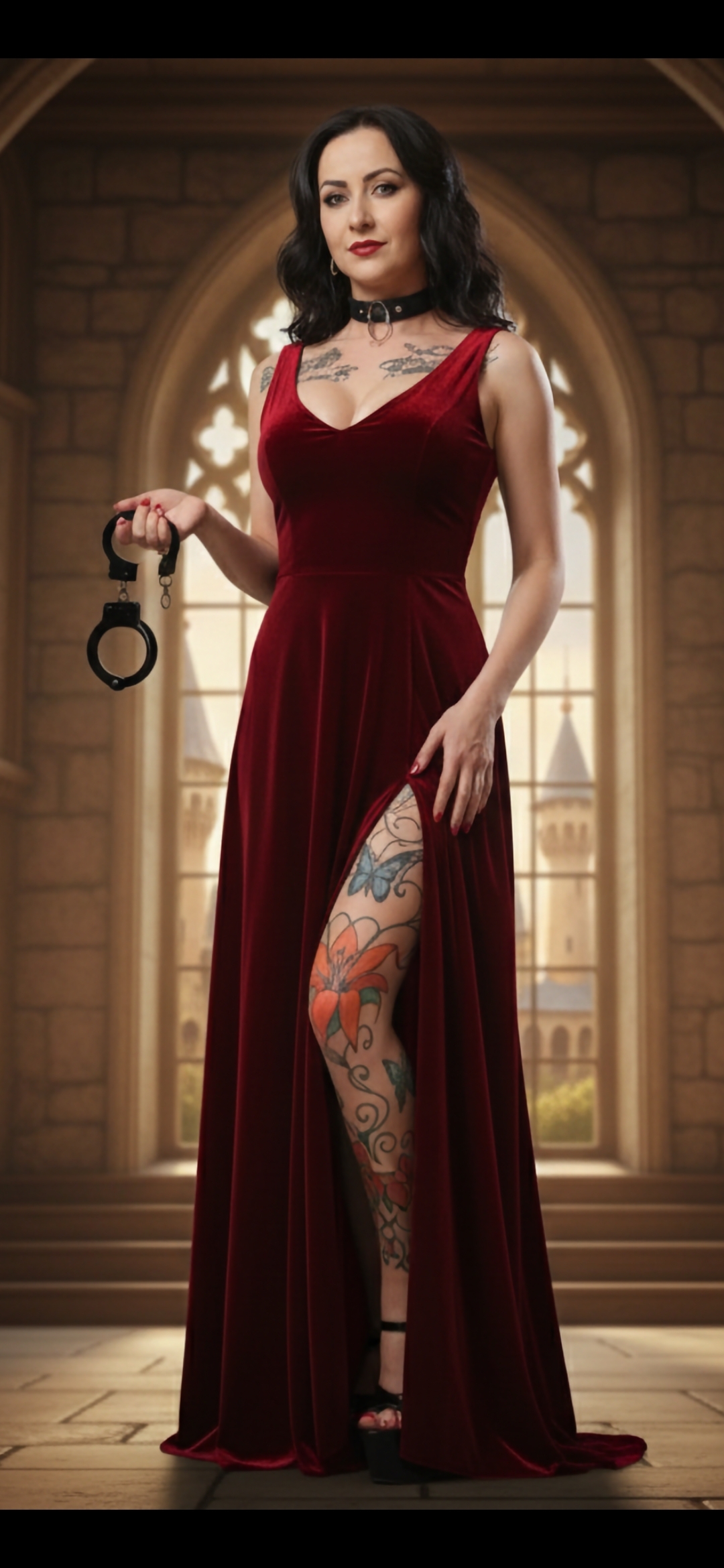 Handschellen halte ich für Dich schon bereit ...